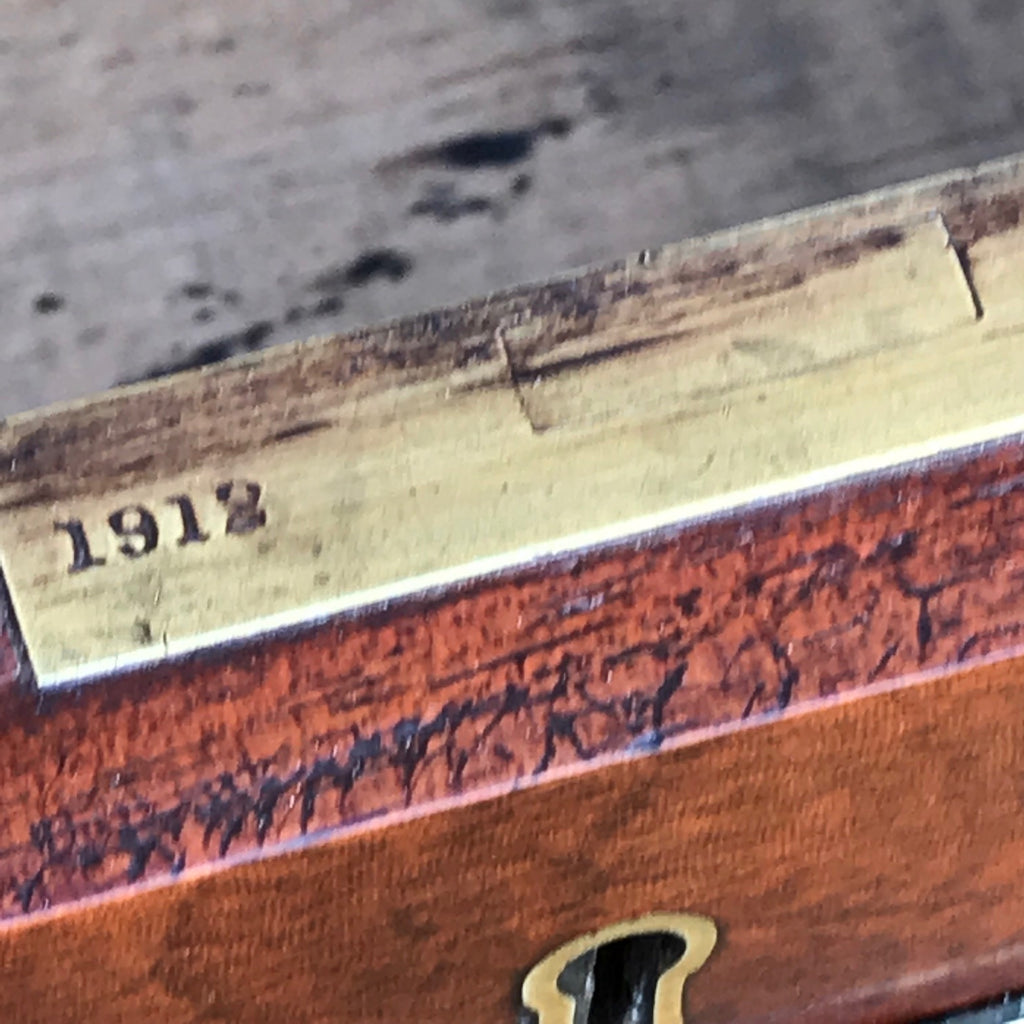 Early 20th Century Mahogany Campaign Desk