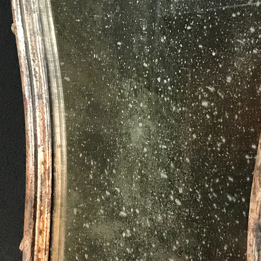 Pair of Early 20th Century Italian Silver Gilt Mirrors - Detail of Mirror Plate - 4