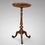 19th Century Walnut Dished Top Wine Table - Main View - 1