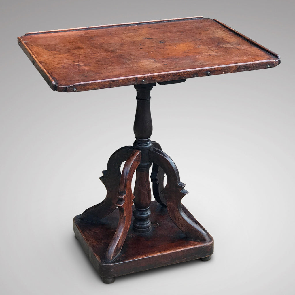 Rare 19th Century Teak Ships Table - Main View - 2