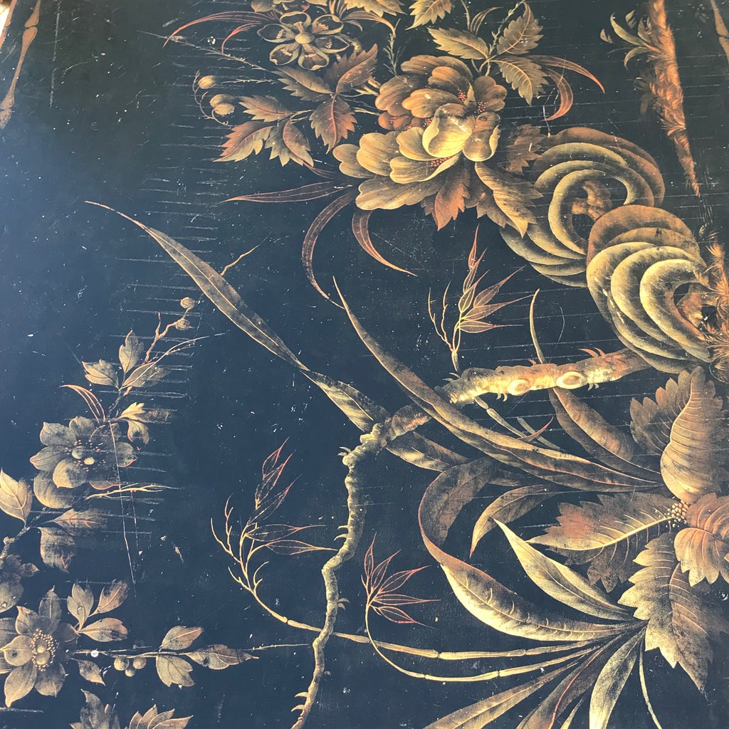 Regency Japanned & Painted Games Table