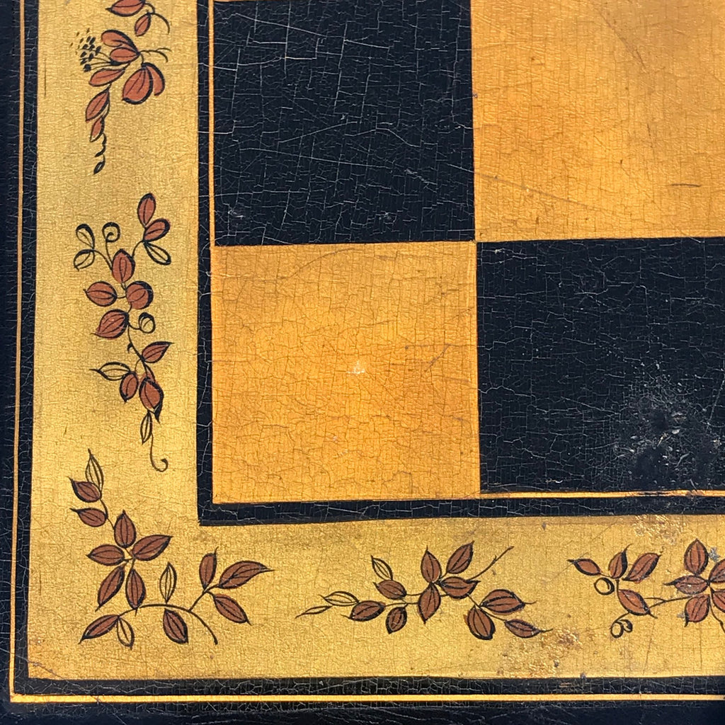 Regency Japanned & Painted Games Table