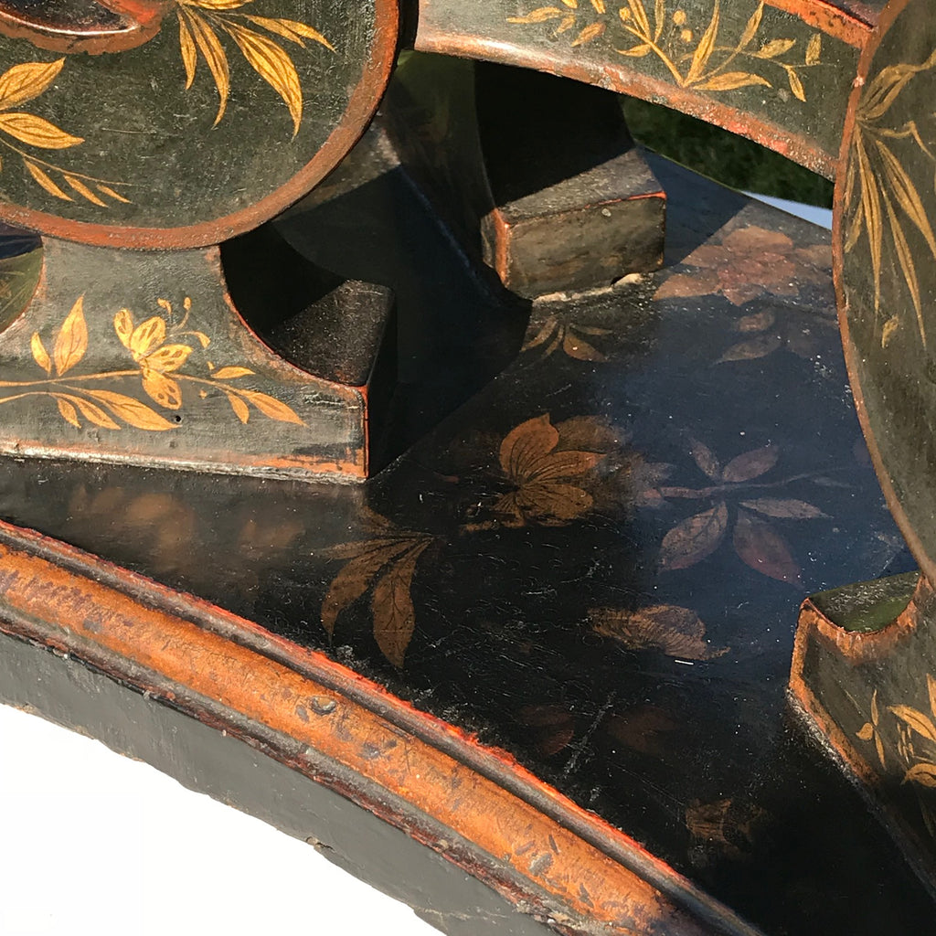 Regency Japanned & Painted Games Table