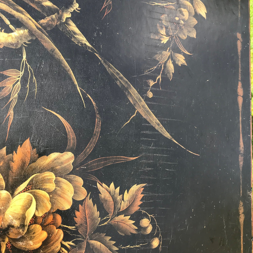 Regency Japanned & Painted Games Table