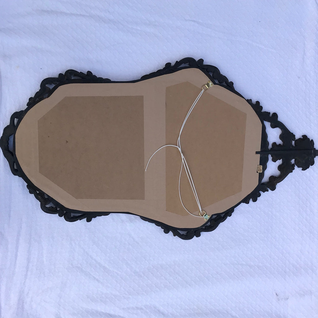 Pair of Early 20th Century Italian Silver Gilt Mirrors - Back View - 7