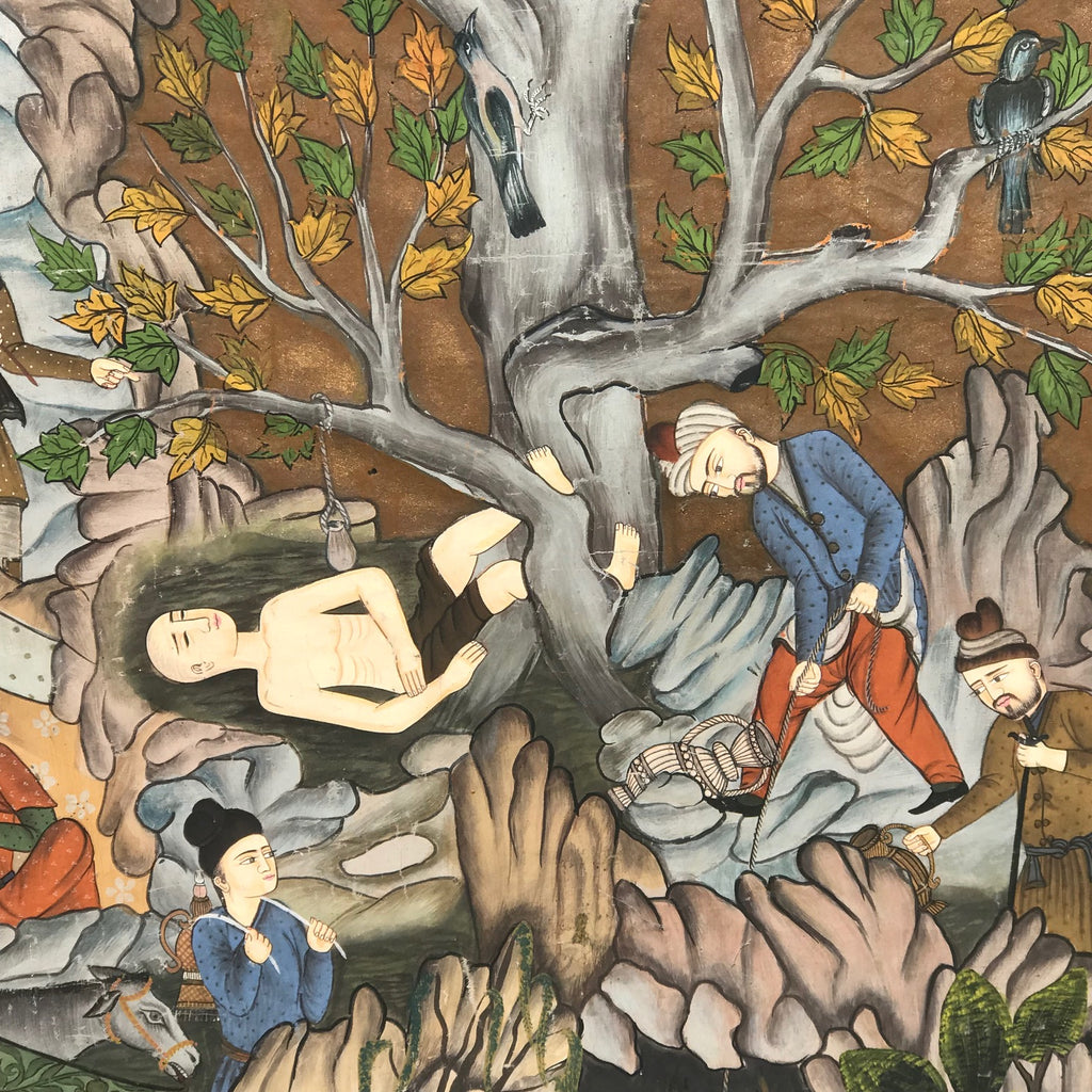 Indian School Painting of a Mogul's Camp - Detail View - 6