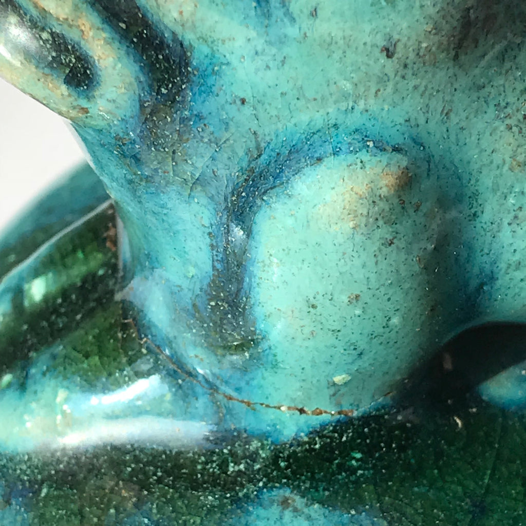 19th Century Chinese Jun Stoneware Vase & Cover