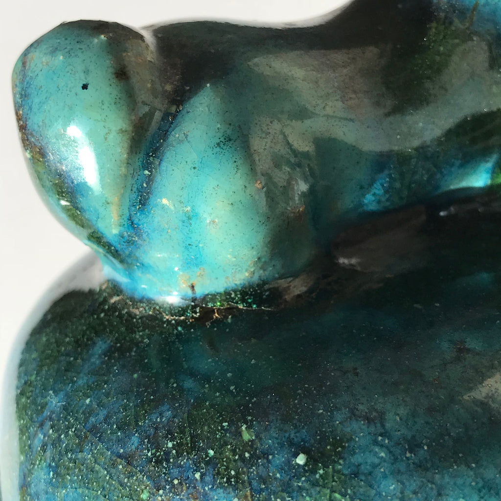 19th Century Chinese Jun Stoneware Vase & Cover