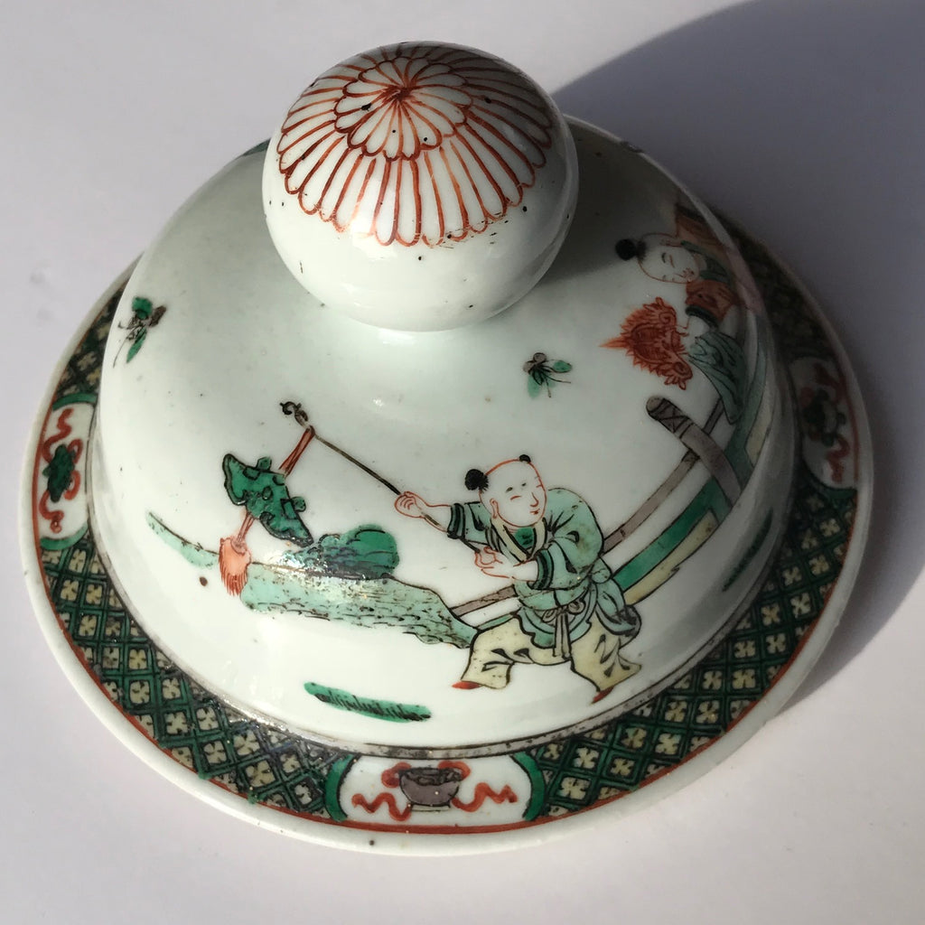 Late 18th/Early 19th Century Chinese Vase with Bud Finial-7