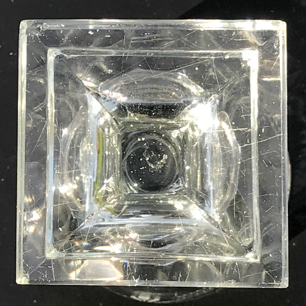 Pair of 19th Century Glass Urns - Detail of Base - 6