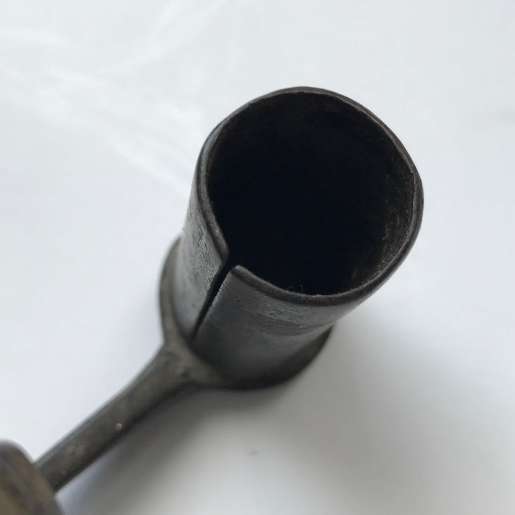 Georgian Wrought Iron Rush Light Holder