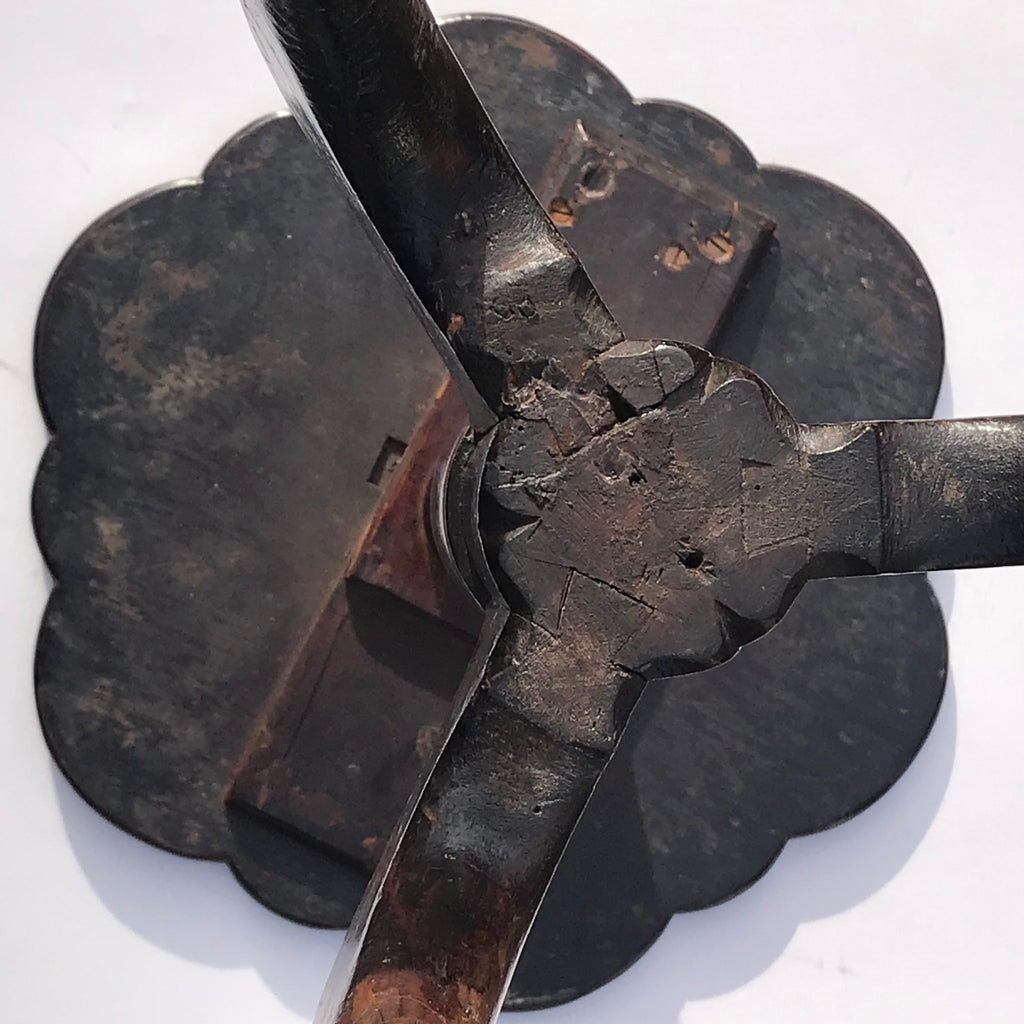 Georgian Fruitwood & Mahogany Wine Table - Detail View - 2