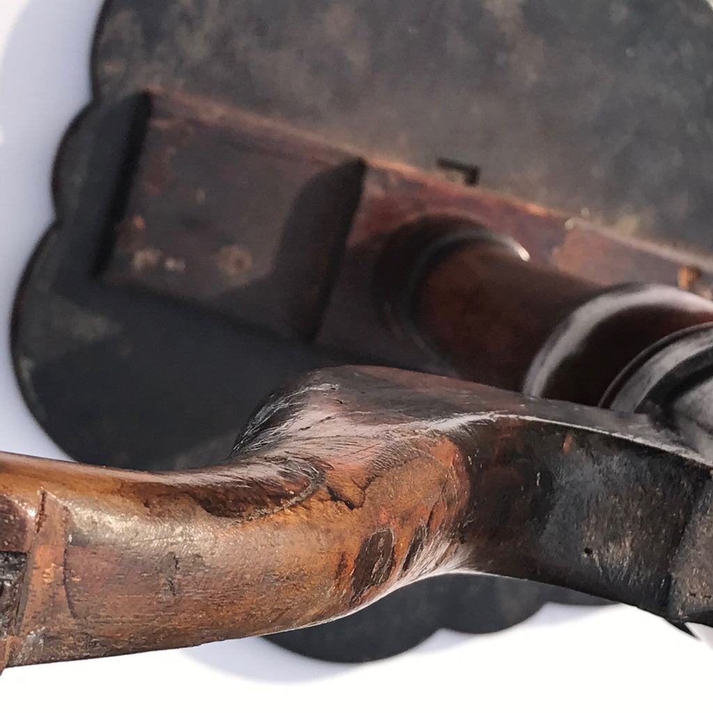 Georgian Fruitwood & Mahogany Wine Table - Detail View - 3