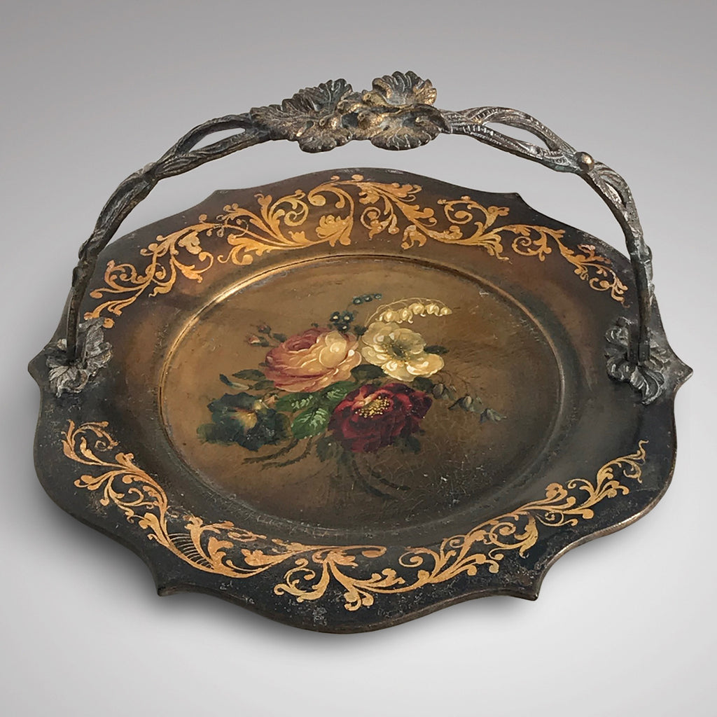 19th Century Papier Mache Basket - Main View - 1