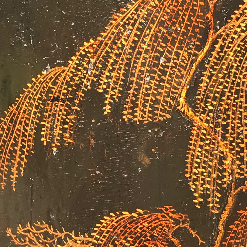 Georgian Chinoiserie Corner Cupboard - Detail View - 6