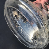 Pair of 19th Century Covered Glass Urns - View of Inside Edge of Cover - 5