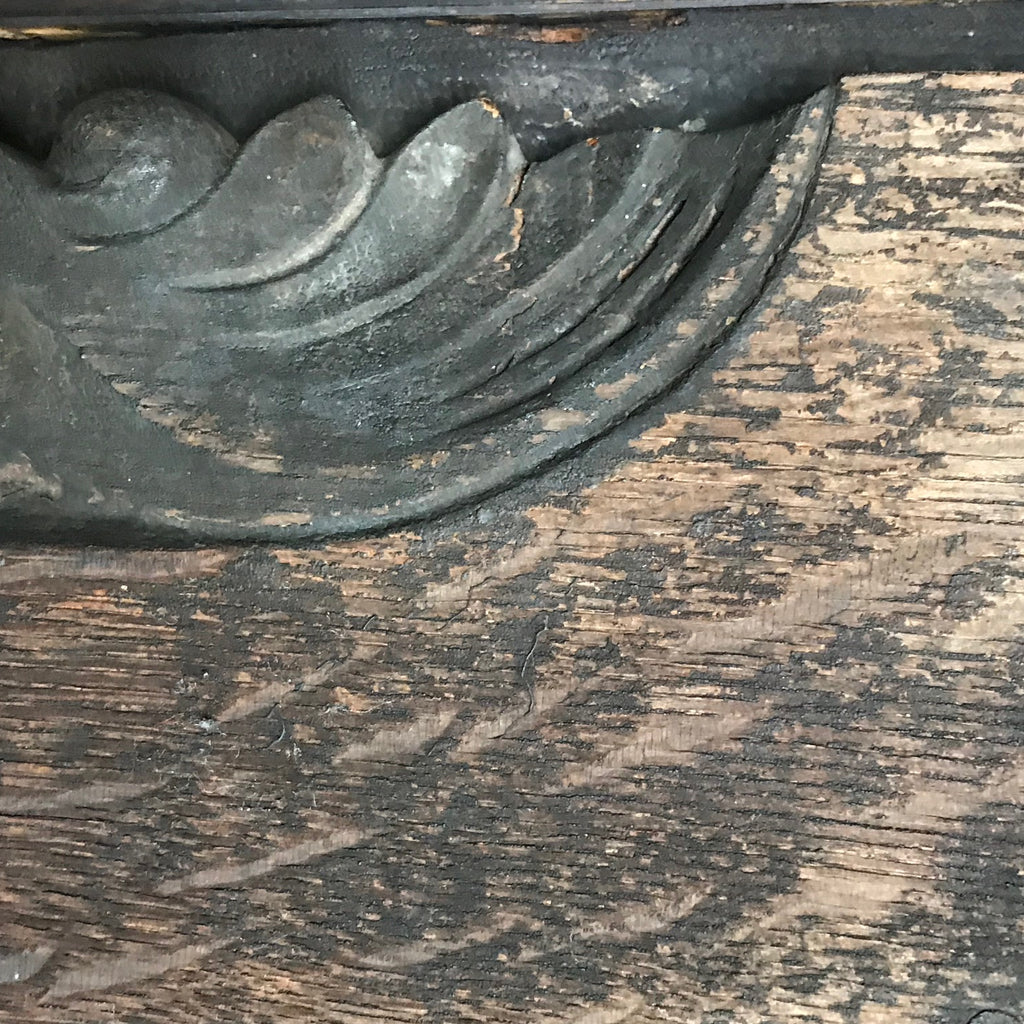 Large 19th Century Shop Sign - Detail View of Frame - 4