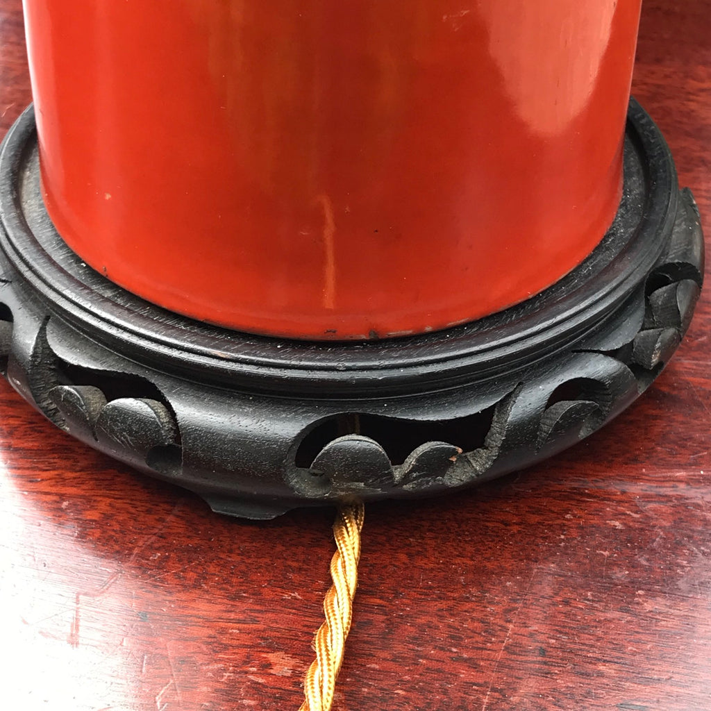 Pair of Early 20th Century Adjustable Lamps in Japanese Style - Detail View - 4