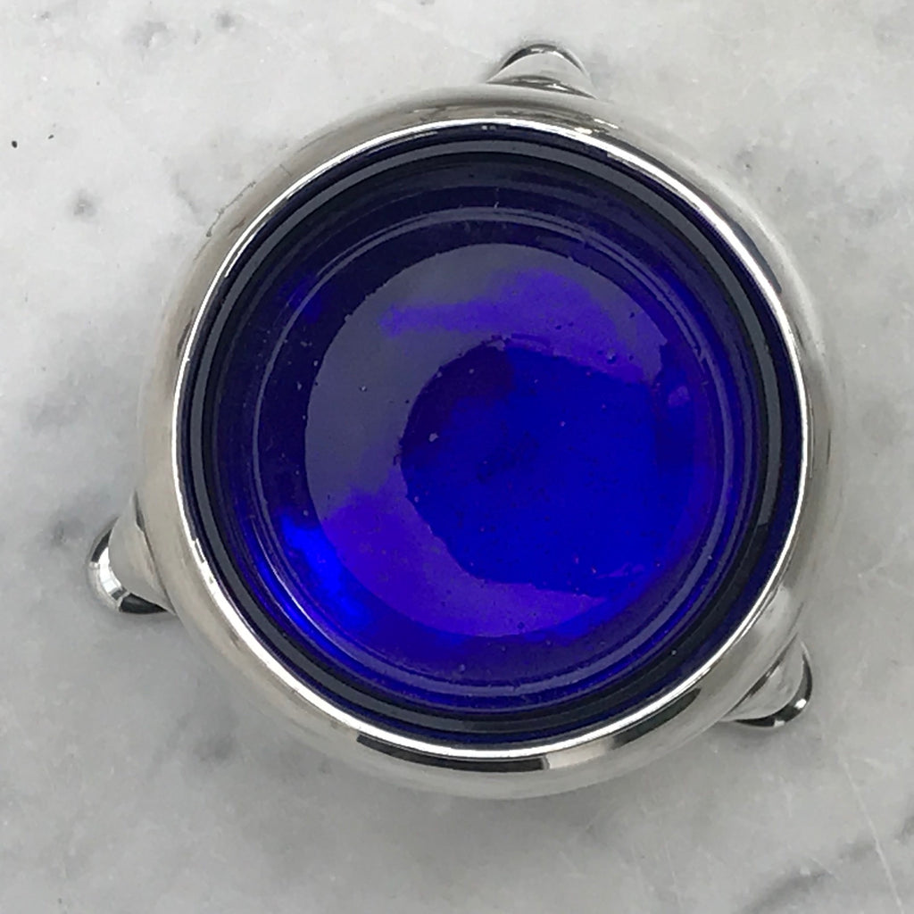 Pair of Georgian Silver Table Salts - Detail View - 2