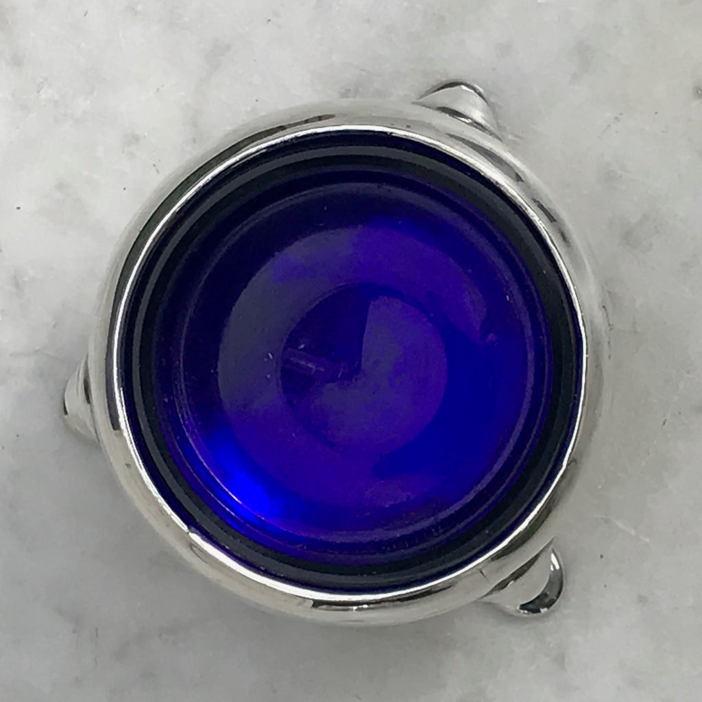 Pair of Georgian Silver Table Salts - Detail View - 3