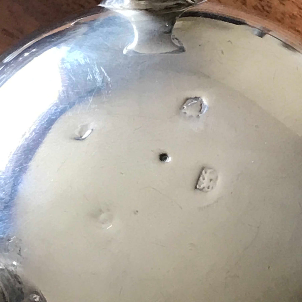 Pair of Georgian Silver Table Salts - Detail View - 5