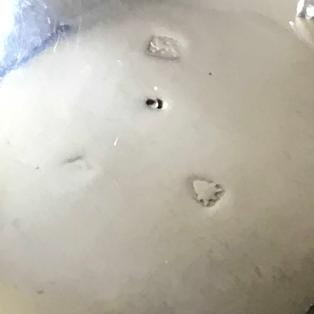 Pair of Georgian Silver Table Salts - Detail View - 6