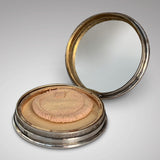 Art Deco Silver & GUilloche Enamel Compact - Inside View - 3