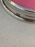 Art Deco Silver & Guilloche Enamel Compact - Detail View - 5
