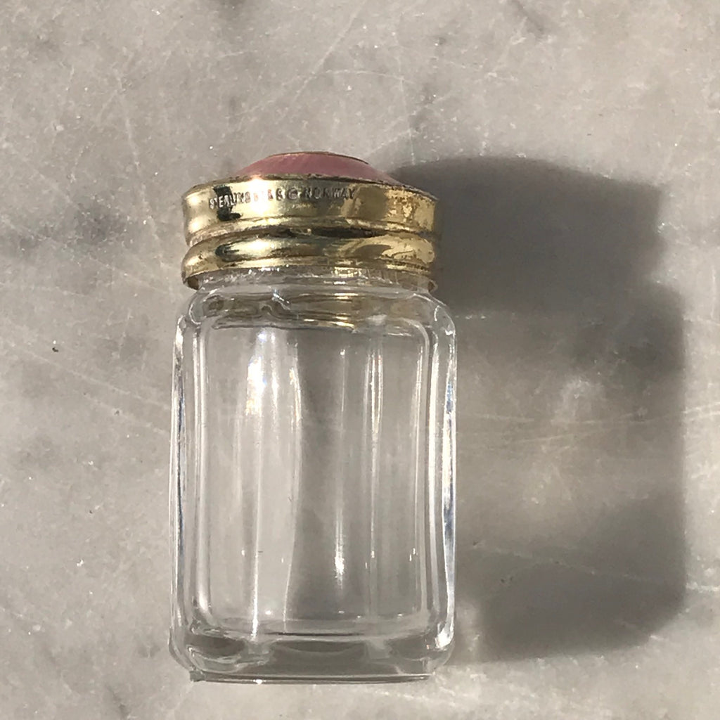 Set of 6 Guilloche Enamel & Silver Gilt Pepperettes - Detail View - 2