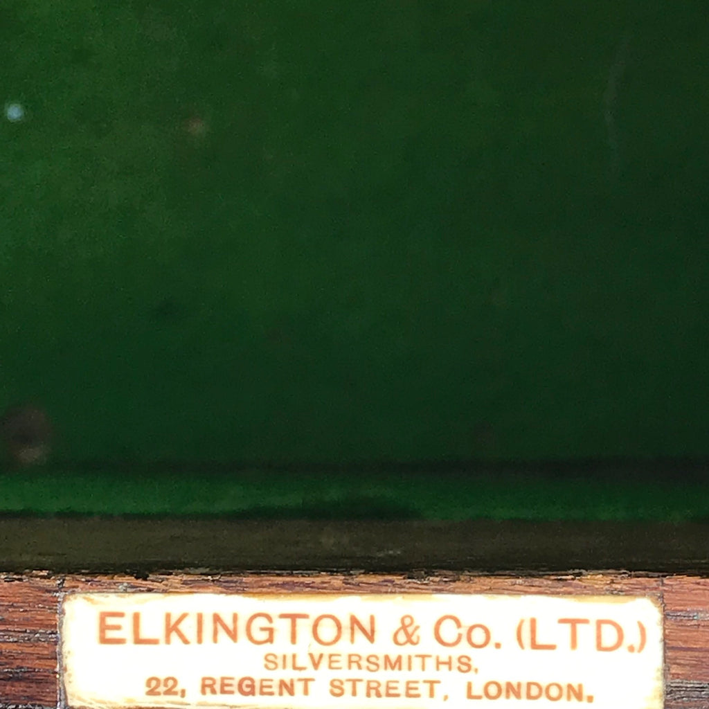 Two Victorian Oak Silver Chests by Elkington & Co - Inside View - 15