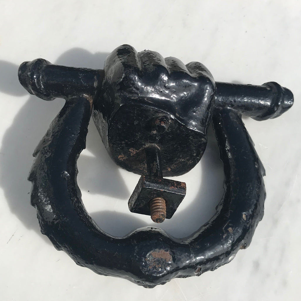 Victorian Cast Iron Door Knocker - Main View - 3