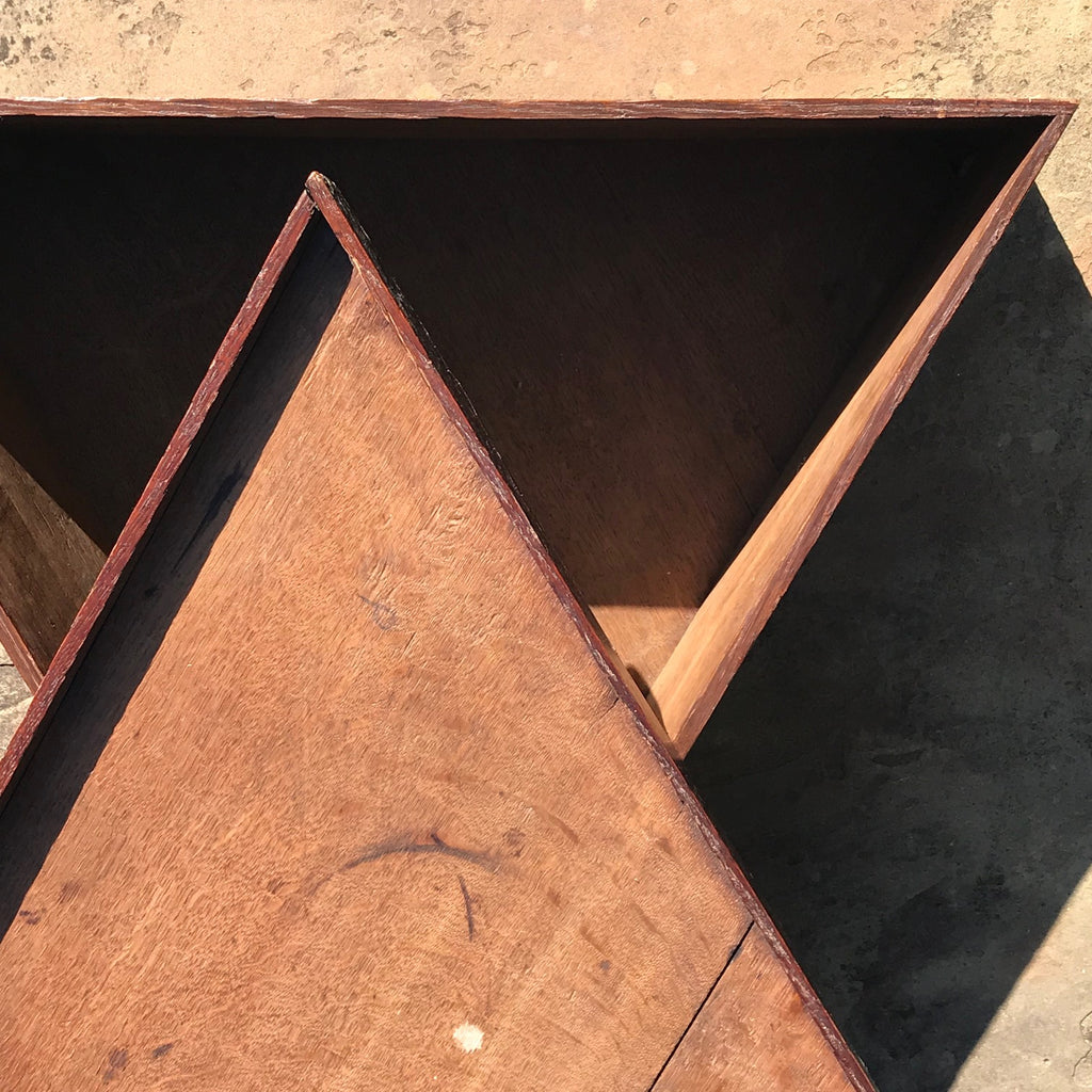 Georgian Oak Tricorn Hat Box - Detail View - 4