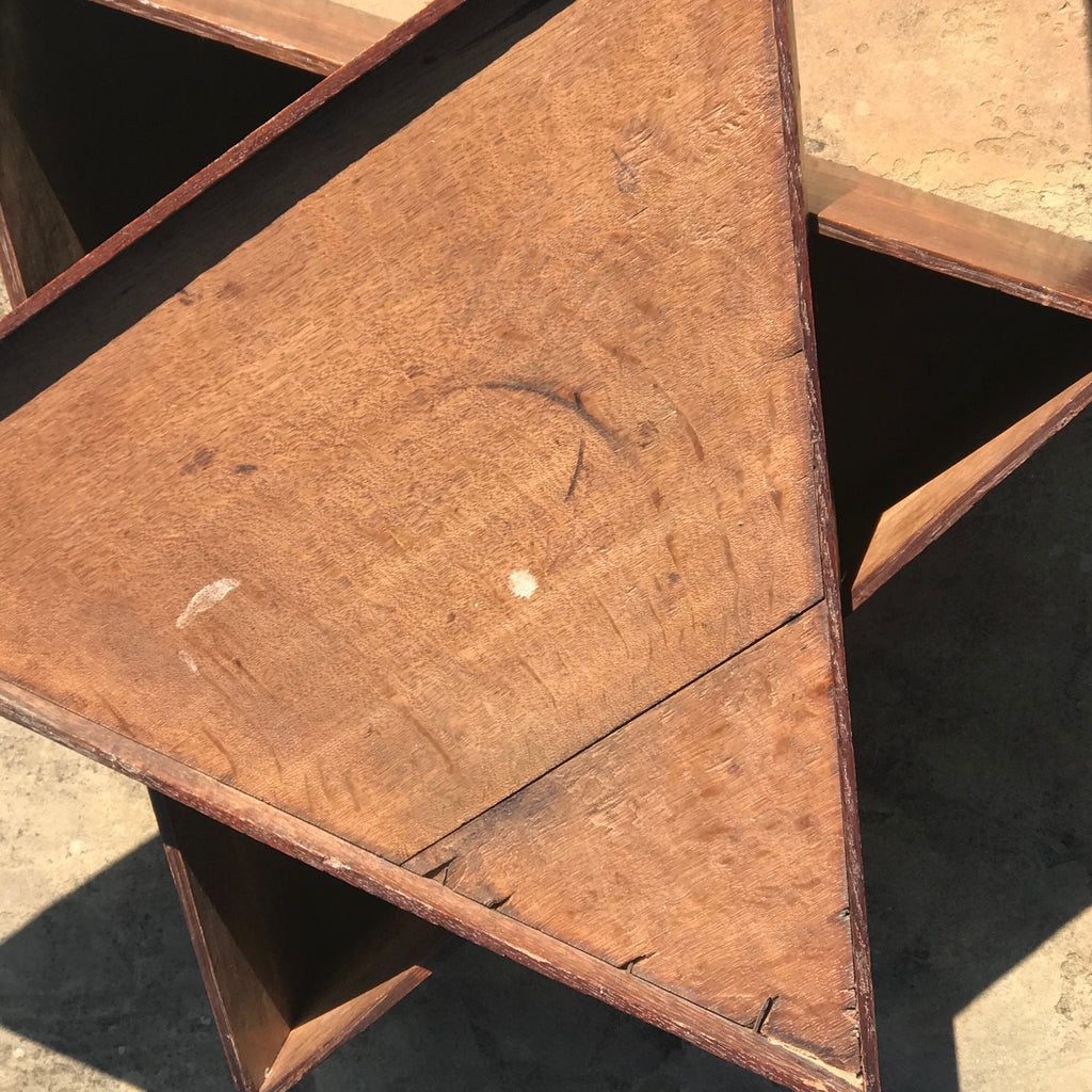 Georgian Oak Tricorn Hat Box - Detail View - 5