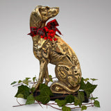 Victorian Brass & Cast Iron Dog Door Porter - Main View - 1