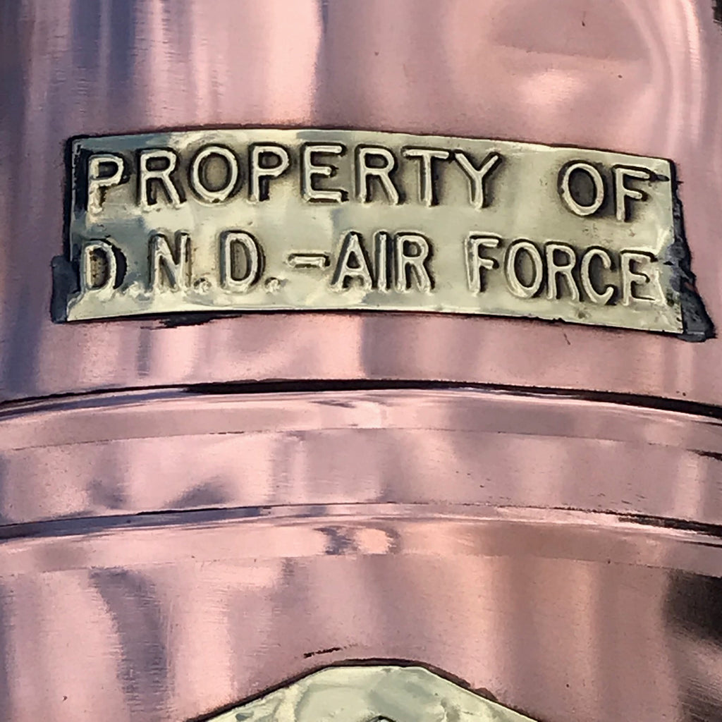 Early 20th Century Copper Fire Pump Stick Stand - Detail View - 4