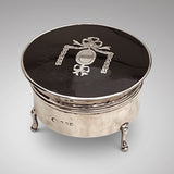 Antique Silver & Tortoiseshell Jewellery Box - Main View - 1