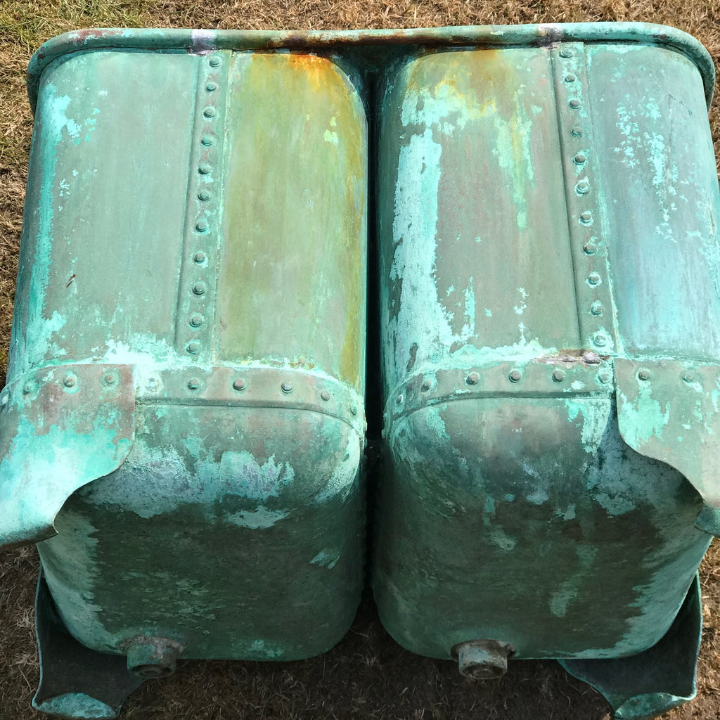 19th Century Copper Double Tank Planter - Main View - 3
