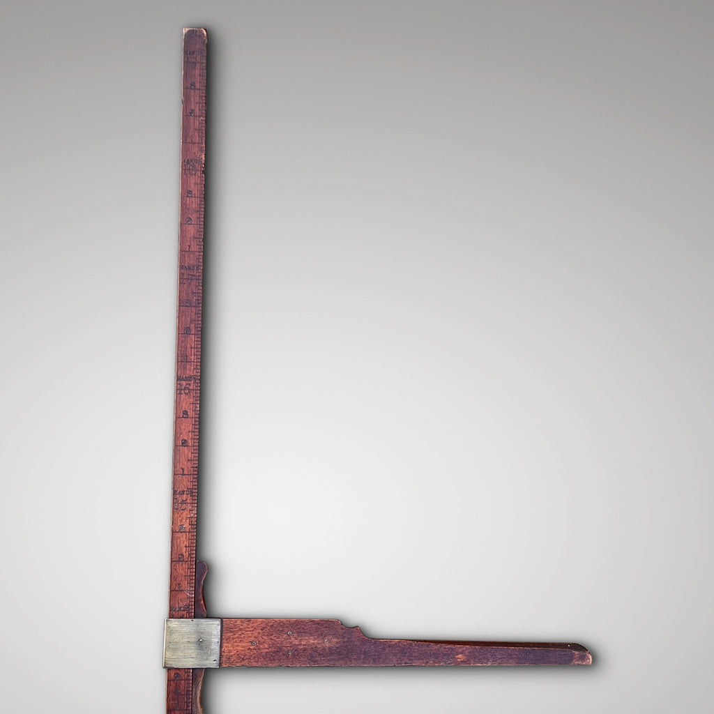 Rare Antique Double Sided Horse Measuring Rule - Main View - 1