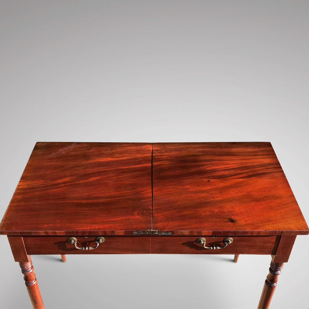 19th Century Metamorphic Library Table/Steps - View of Top - 5