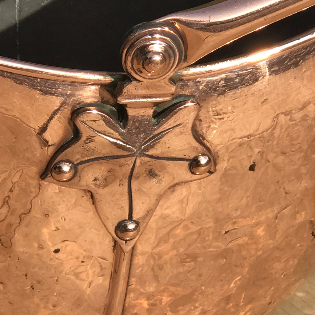William IV Copper Coal Scuttle - Detail View - 3