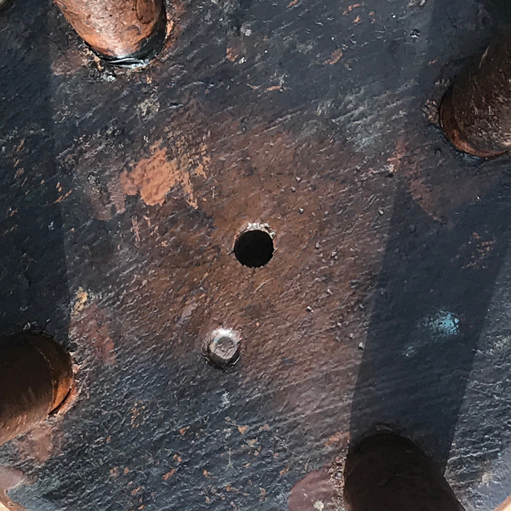 Early 19th Century Welsh Oak Stool - Underside View - 4
