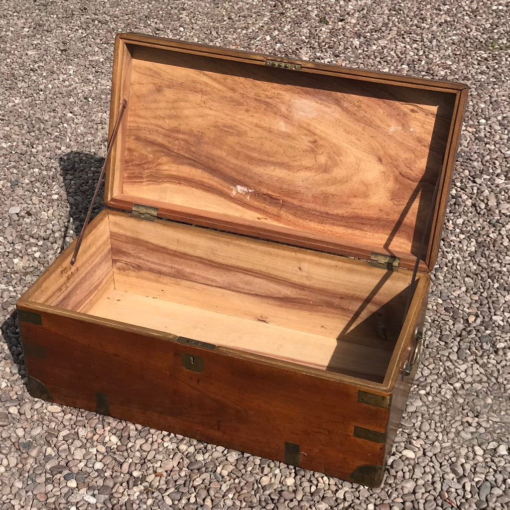 19th Century Camphor Cabin Trunk - Inside View - 3