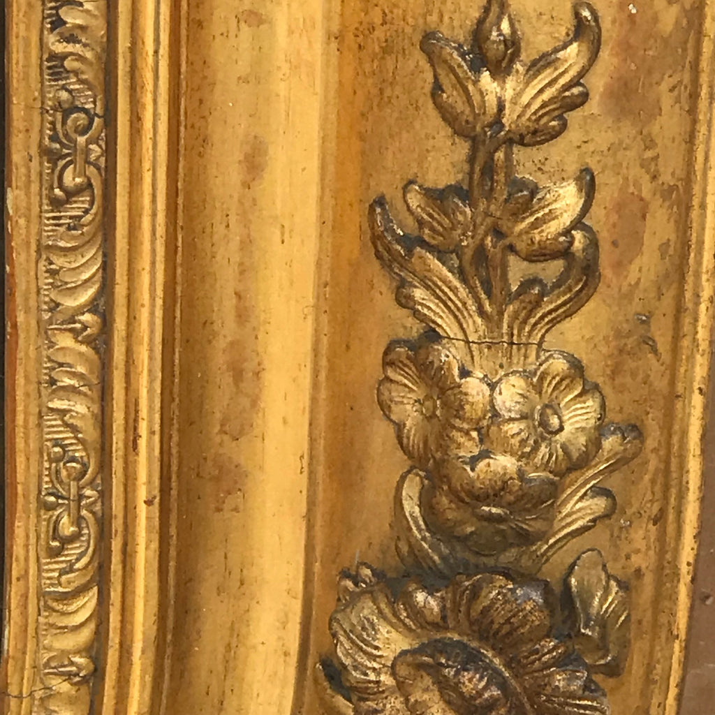 19th Century French Gilt Mirror - Detail View - 4