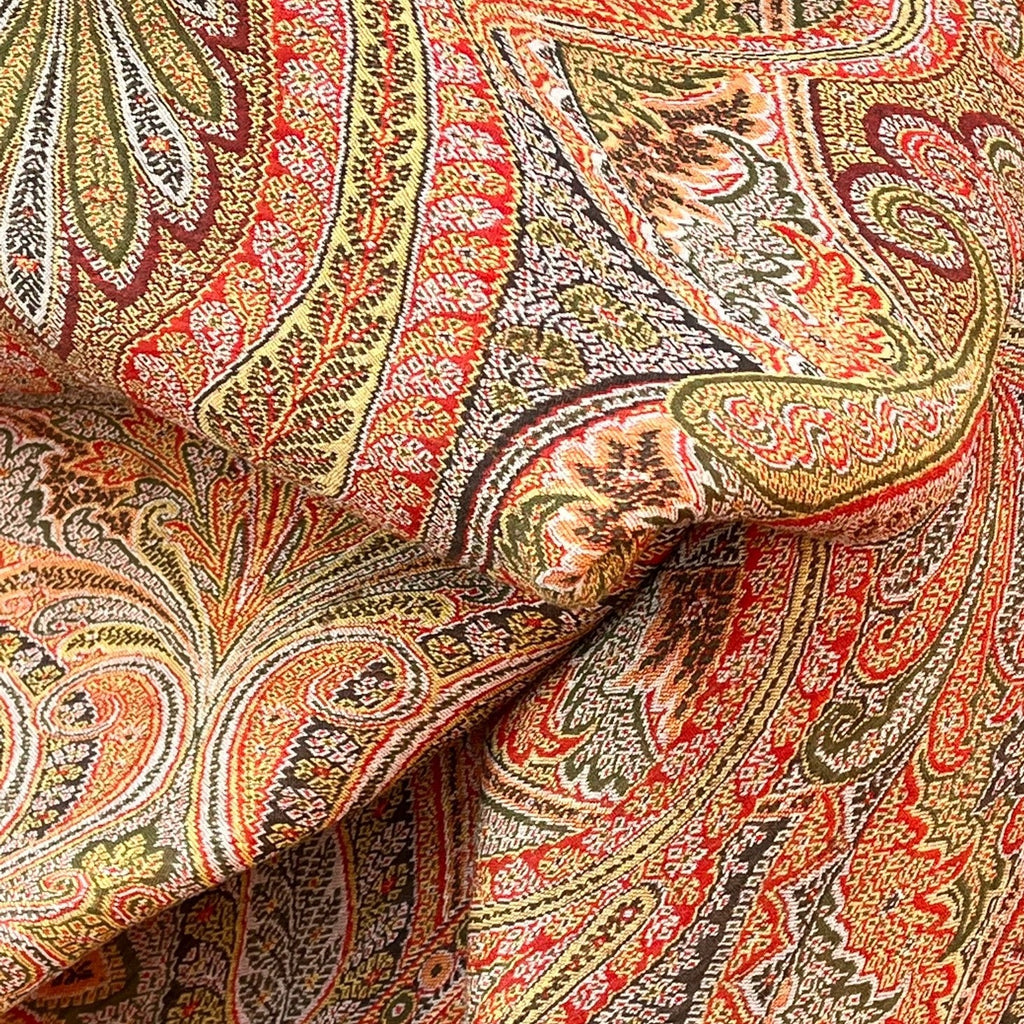 19th Century Paisley Woollen Shawl - Detail View - 1