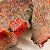 19th Century Paisley Woollen Shawl - Detail View - 2