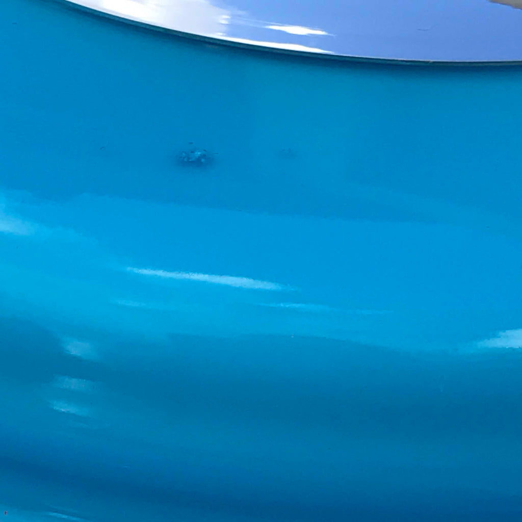 Art Deco Chrome Table Lamp with Glass Shade - Detail View - 6