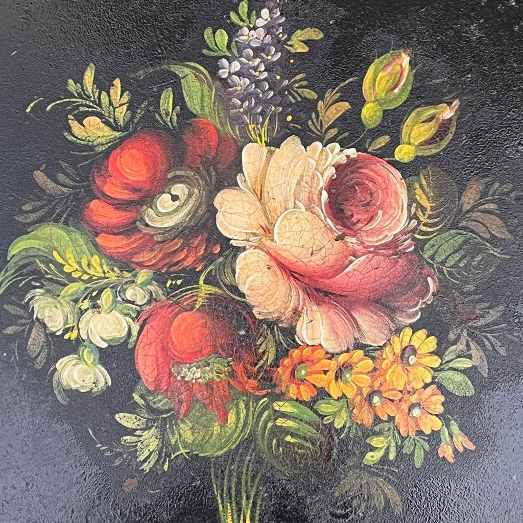 19th Century Pontypool Toleware Tray - Detail View - 3