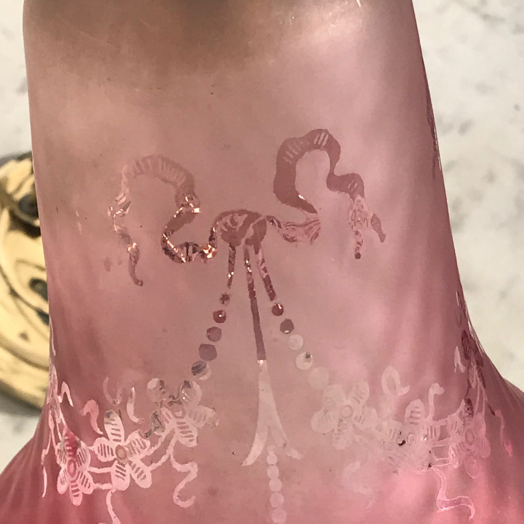 Edwardian Adjustable Brass Desk Lamp - Detail View - 4