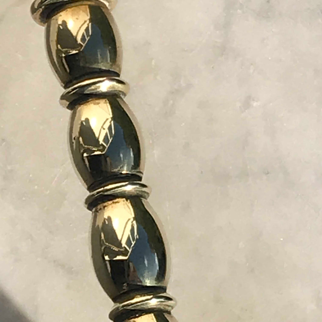 Pair of 19th Century Brass Candlesticks - Detail View - 4