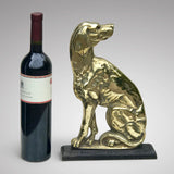 Victorian Brass & Cast Iron Dog Door Porter - Main View - 2